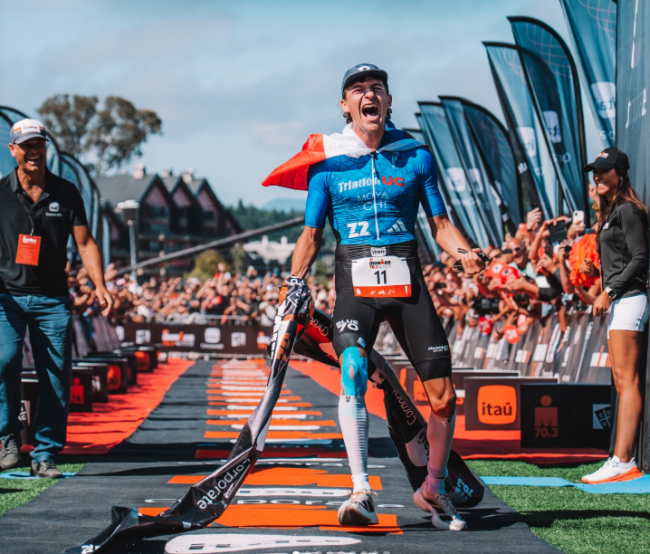 Diego Moya, tras ganar el Itaú Ironman 70.3 de Pucón: “Lo soñé (Pucón), ahora lo sueño con Los Ángeles 2028”