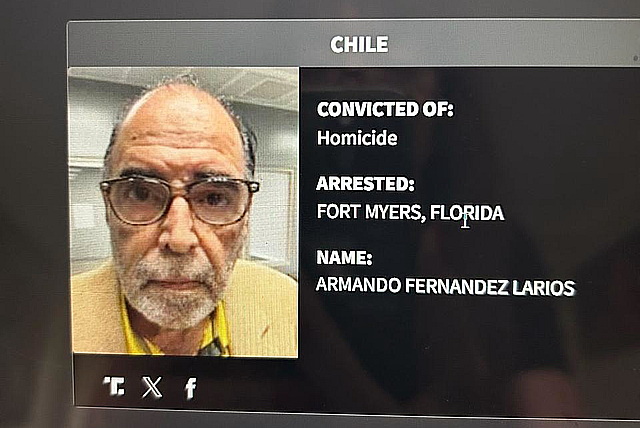 Exagente de la DINA Armando Fernández Larios es detenido por el ICE en Estados Unidos