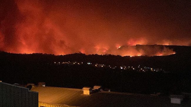 Autoridades advierten condiciones adversas para el combate de los incendios en la zona sur