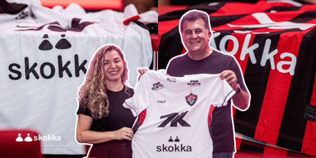 Esporte Clube Vitória sella alianza con Skokka y confirma el avance de marcas digitales en el fútbol