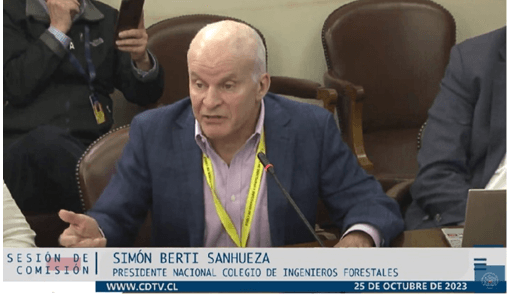 Simón Berti (Colegio de Ingenieros Forestales) por ley de incendios: "No dice ni un solo artículo que sea de prevención"