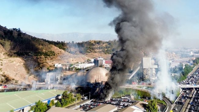 Explosión de camión con gas deja tres fallecidos y 10 lesionados en Renca