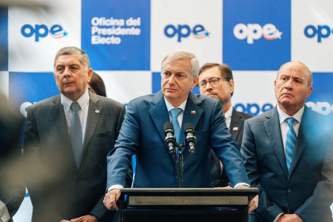 José Antonio Kast da por terminado el proceso de traspaso: 