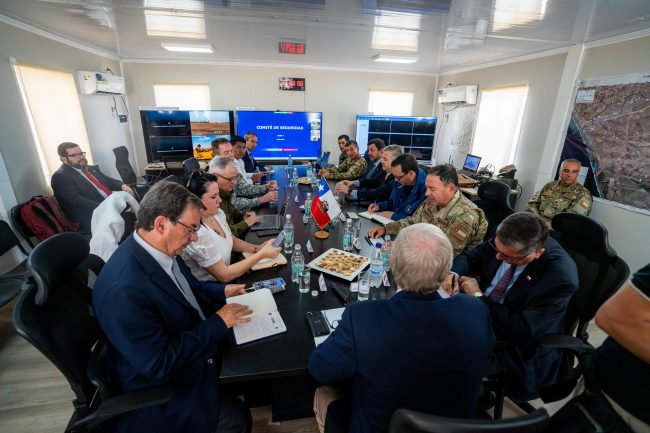 Presidente Kast encabeza comité de seguridad en Arica y da inicio al Plan Escudo Fronterizo