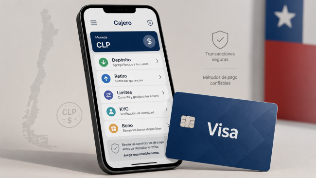 Casinos en línea que aceptan Visa en Chile 2026