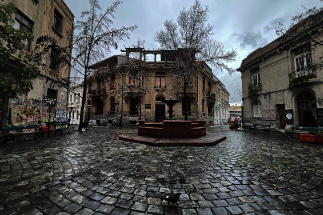 Barrio Concha y Toro completa restauración de sus fachadas tras intervención del GORE de Santiago