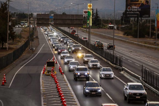 Gobierno llama a evitar viajes por sistema frontal y asegura que Ruta 68 está preparada ante eventual crecida del Mapocho