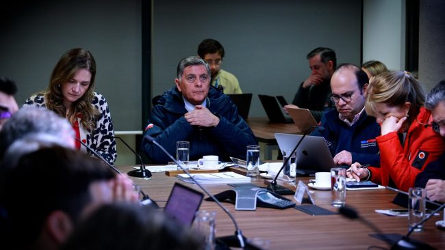 Gobierno descarta por ahora decretar estado de catástrofe por sistema frontal