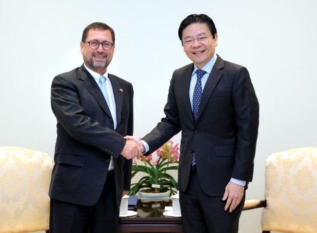 Canciller Pérez Mackenna fortalece agenda con Singapur: seguridad, inteligencia artificial e inversiones marcan la visita
