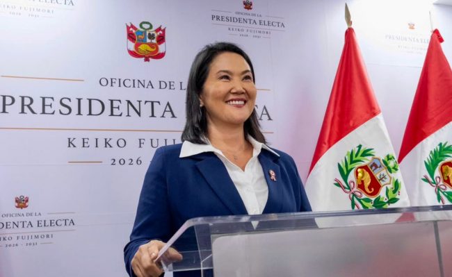 Keiko Fujimori asumirá este martes la presidencia de Perú: los desafíos que marcarán el inicio de su gobierno