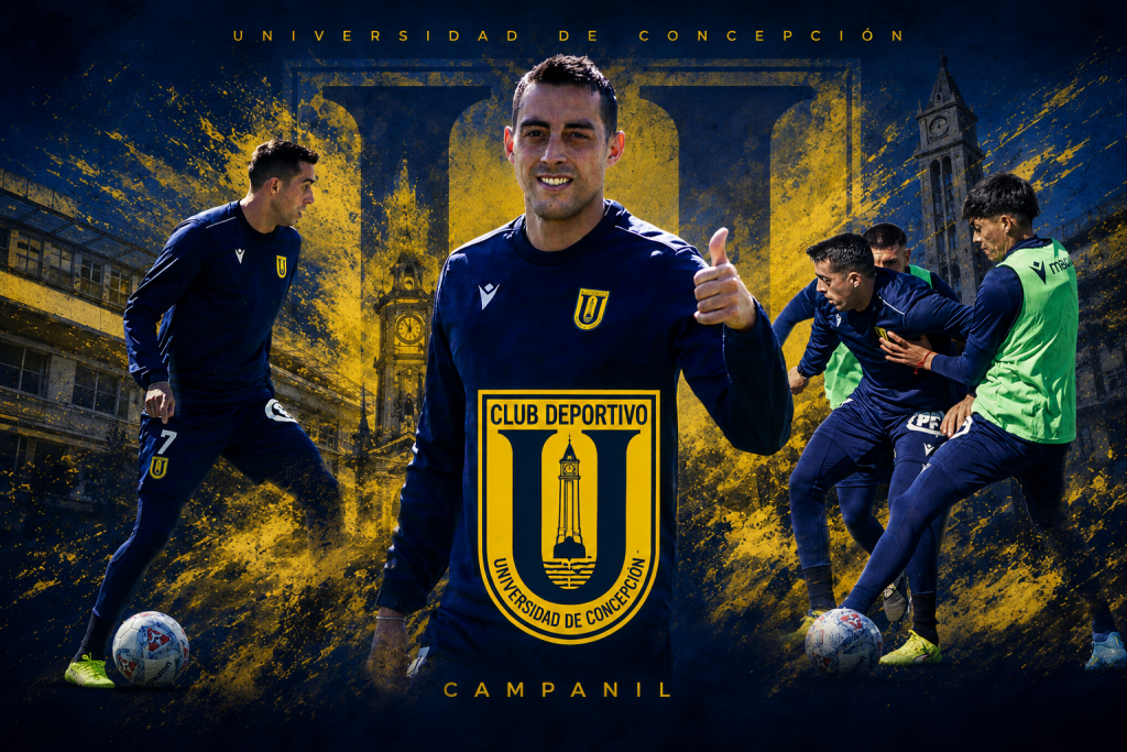 Funes Mori, tras su llegada a la UdeC: “De esto se sale con trabajo y ganas de seguir creyendo y creciendo"