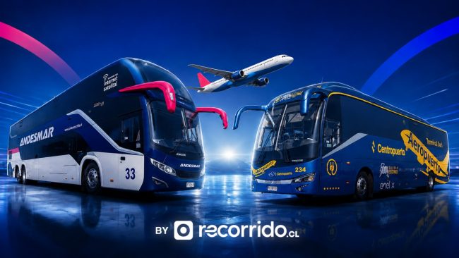 Centropuerto, Andesmar y Recorrido lanzan pasaje combinado para llegar al Aeropuerto de Santiago