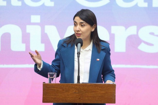 Ministra Marín apunta a quienes destruyen tobilleras: “Eso es incumplir una medida cautelar y debe sufrir una consecuencia mayor”