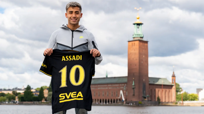 Es oficial: Lucas Assadi fue presentado como nuevo jugador del AIK de Suecia
