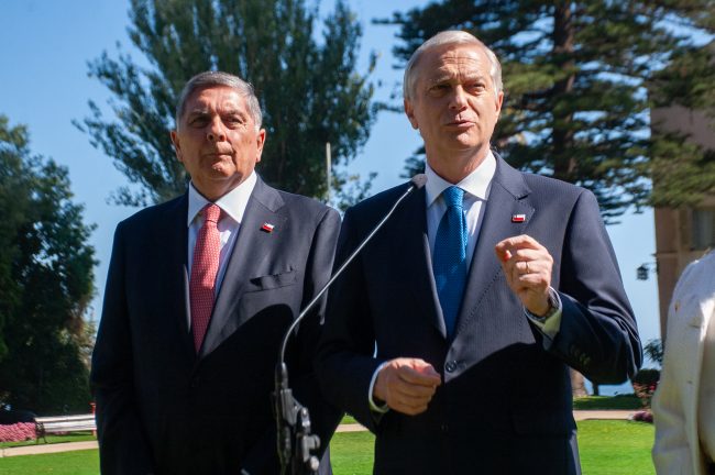 Kast cita a parlamentarios en Cerro Castillo para buscar acuerdo por nueva agenda de seguridad