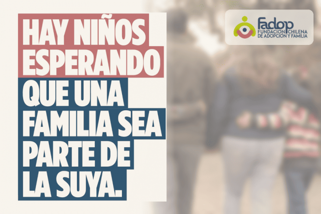 Colecta FADOP 2026: fundación lanza campaña "La Espera" y advierte que 500 niños están en condiciones de ser adoptados