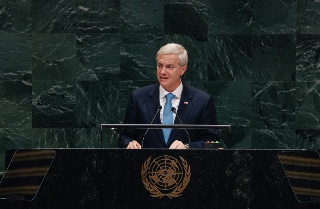 Kast critica a la ONU, propone reducir su burocracia, suspender agendas y reformar el Consejo de Seguridad: “No ha estado a la altura”