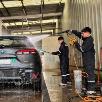 Sistema RAR: el proyecto de INACAP La Serena que recupera el 80% del agua usada para lavar autos