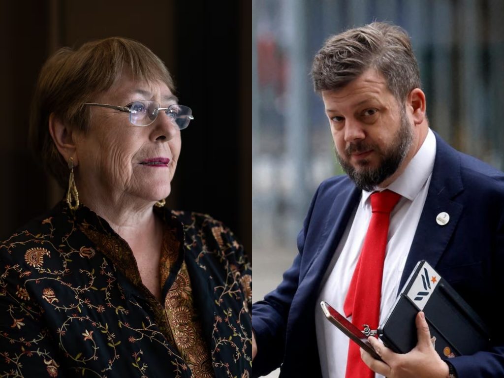 Kaiser cuestiona la salud de Bachelet ante una eventual candidatura y la compara con Trump