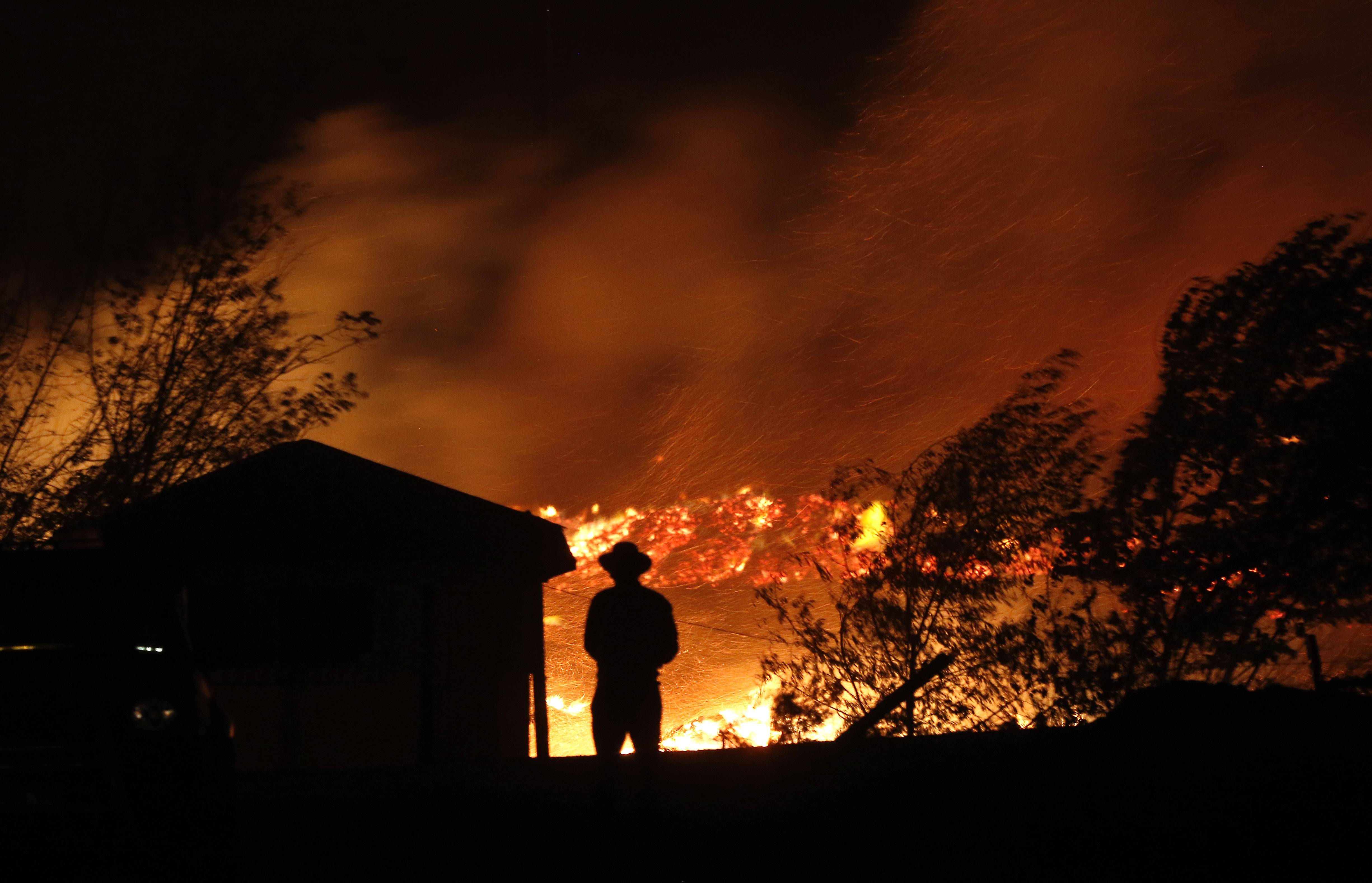 Incendios en Santa Olga en 2017