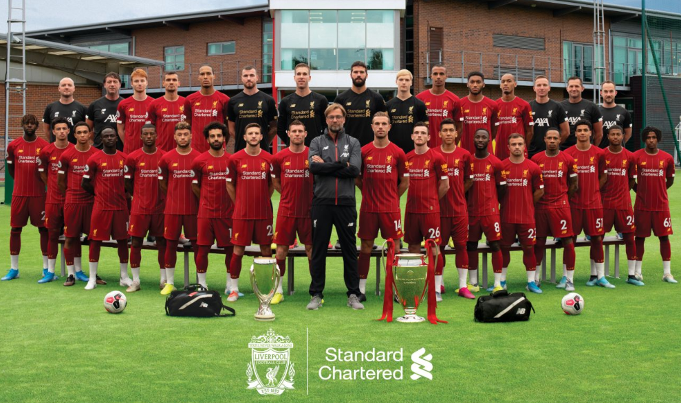Plantilla actualizada del Liverpool FC. Créditos:Liverpoolfc.com