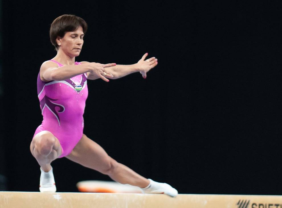 Chusovitina va por sus octavos y últimos Juegos Olímpicos en Tokyo 2020. Créditos: newschain.com.uk / PA Images