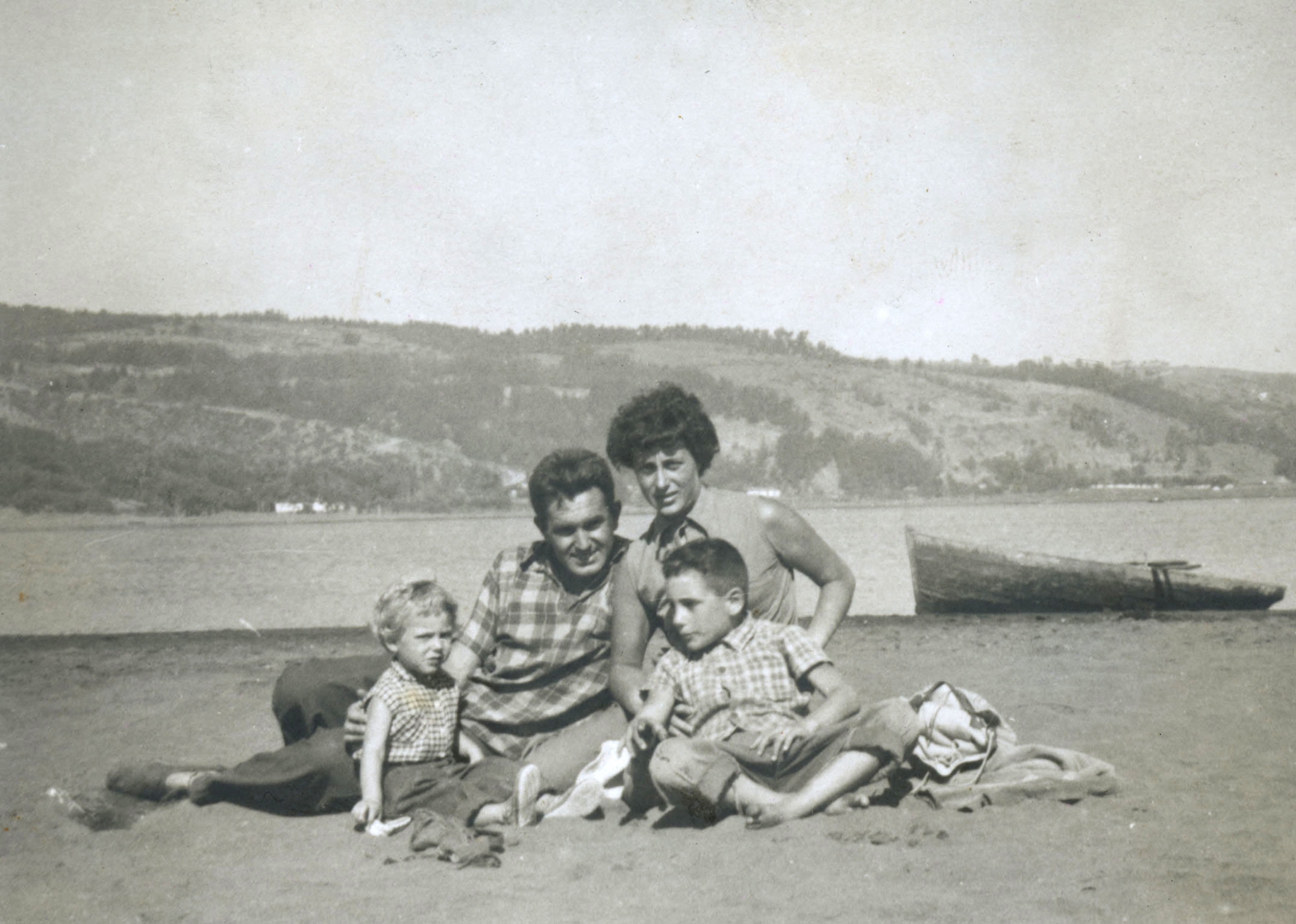 Familia Bachelet Jeria alrededor de 1953.