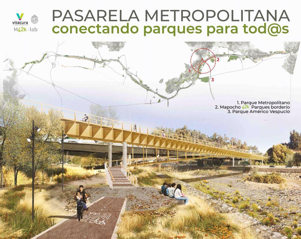 Parte de la propuesta de Pasarela Metropolitana.